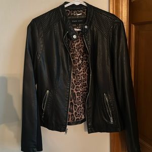 Black Rivet Women’s Leather Jacket